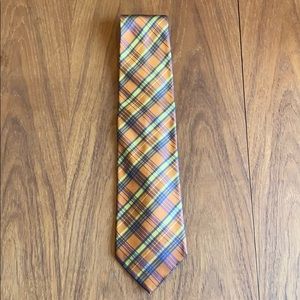 Etro Milano Orange and Yellow - 100% Silk Tie